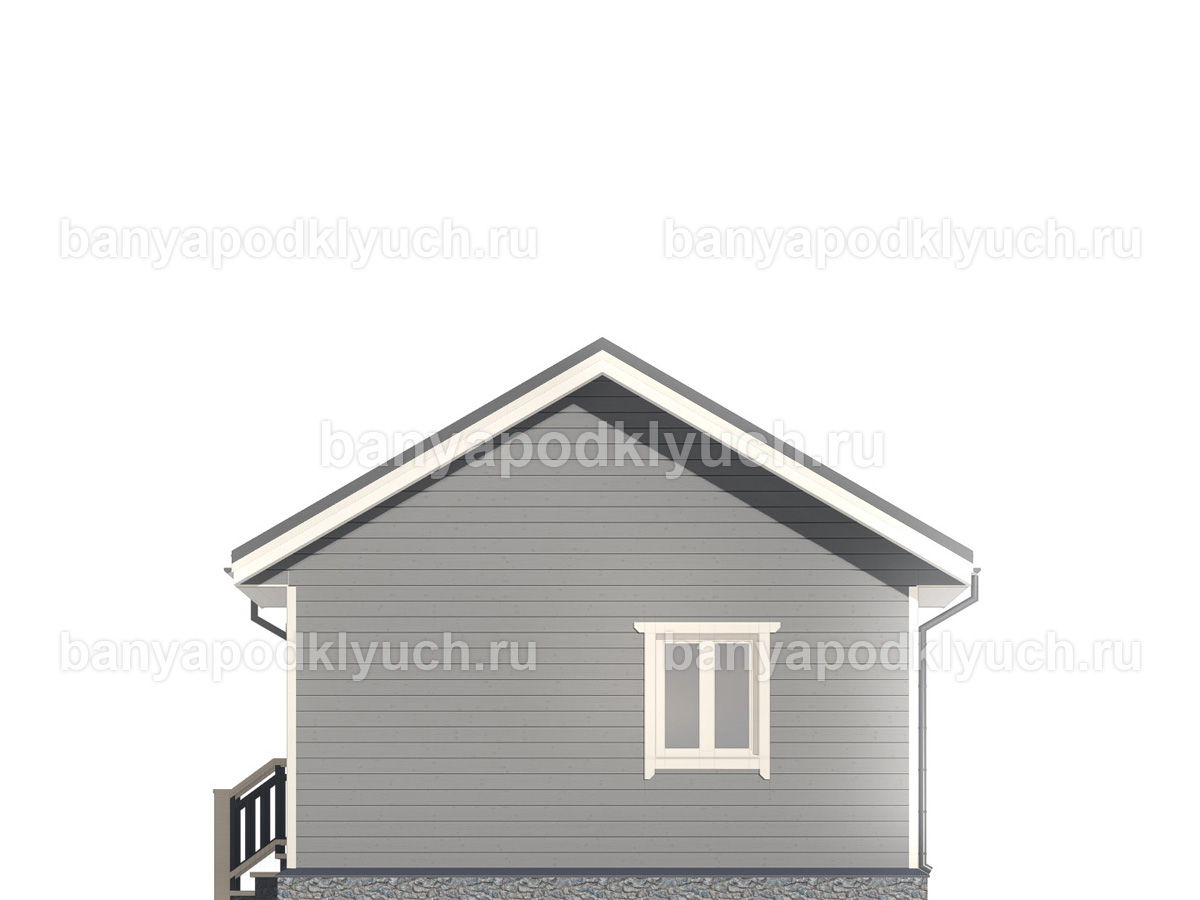 Каркасная баня 6x6 м Каркасная баня 6x6 м